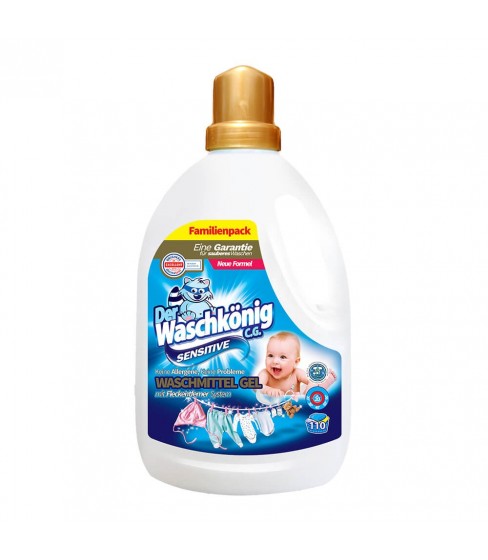Żel do prania Der Waschkönig C.G. Black 3,305 l – 110 WL