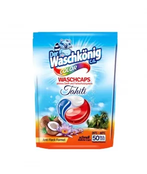 Der Waschkönig C.G. kapsułki do prania Color Tahiti A50