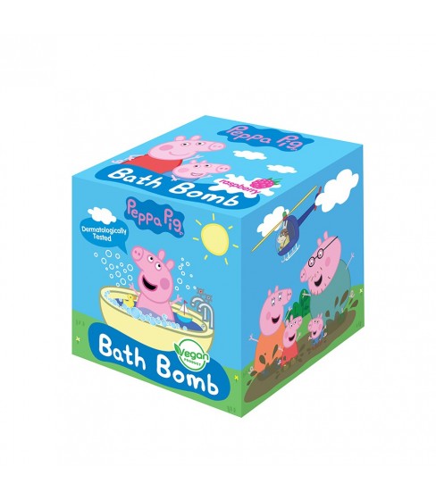 Świnka Peppa kule musujące do kąpieli 165g - DISPLAY 16 szt.