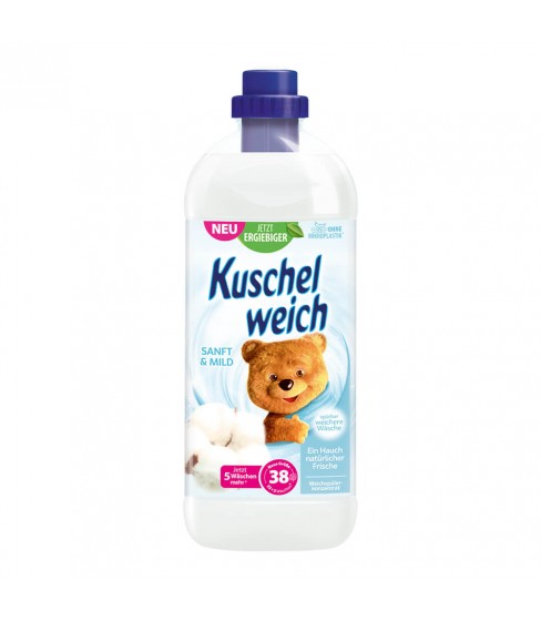 Kuschelweich płyn do płukania Sanft&Mild 1l 38 płukań