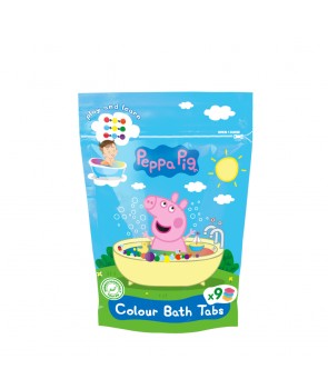 Świnka Peppa barwinki koloryzujące do kąpieli 144 g