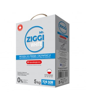 Mr. ZIGGI White proszek do prania 5 kg