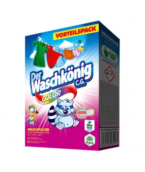 Der Waschkönig C.G. Color proszek do prania 2,88 kg - 48 WL