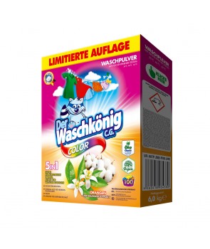 Der Waschkönig C.G. ORANGEN UND BAUMWOLLEXTRAKT Color proszek do prania 6 kg - 100 WL