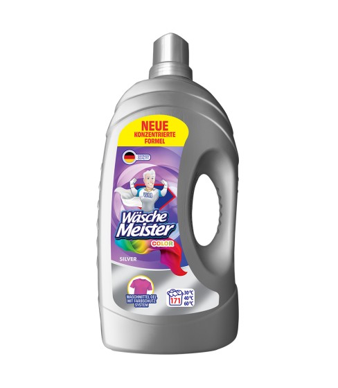 WäscheMeister Silver Color żel do prania 6 l - 171 WL