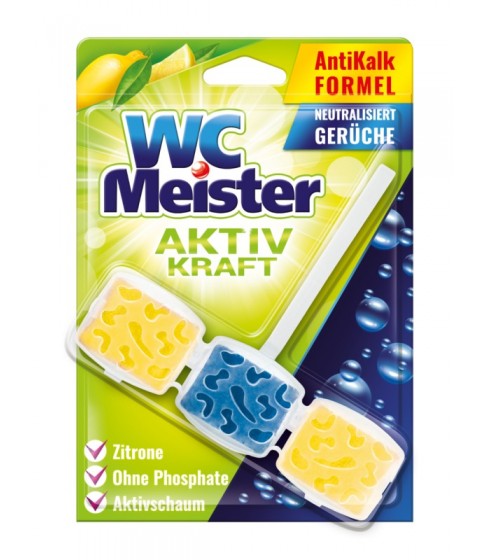 Zawieszka do toalety WC Meister - zapach cytryny