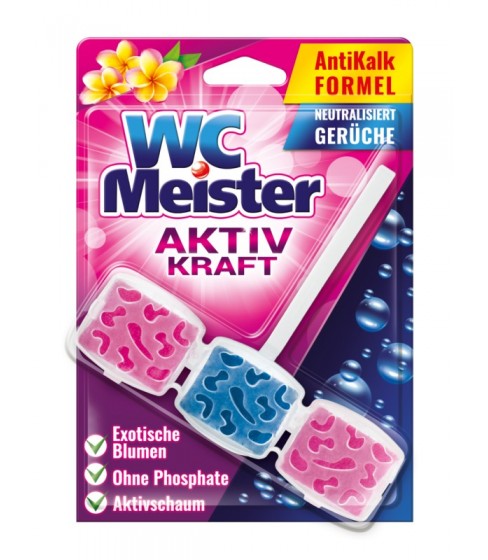 Zawieszka do toalety WC Meister - zapach egzotycznych kwiatów