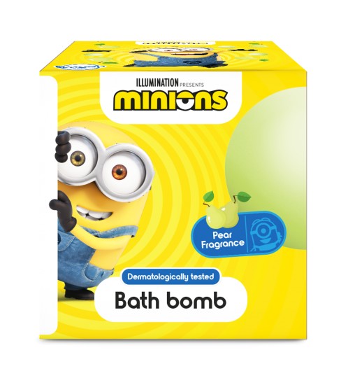 Minionki kula do kąpieli 165g gruszka