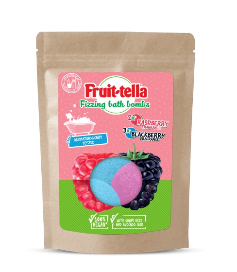 Fruit-tella kule musujące do kąpieli 5x50g