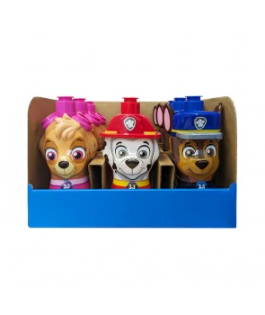 Display: Psi Patrol Chase + Marshall + Skye żel pod prysznic 3w1 400ml 3D 9 szt. mix