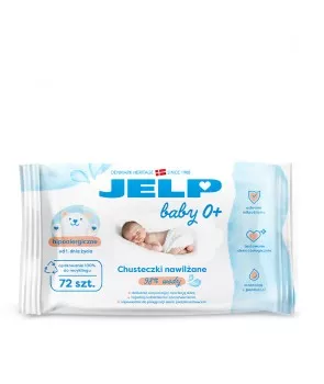 JELP Baby+ Hipoalergiczne chusteczki nawilżane 72 szt.