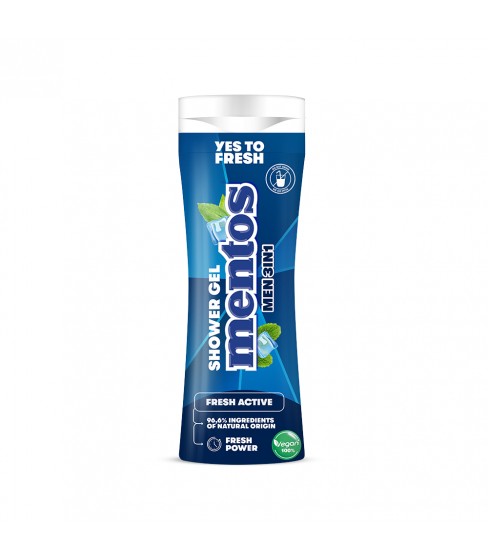Mentos żel pod prysznic 300 ml Men Fresh Active