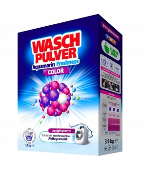 WaschPulver Color proszek do prania koloru Aquamarine fresh 52pr 3,9kg
